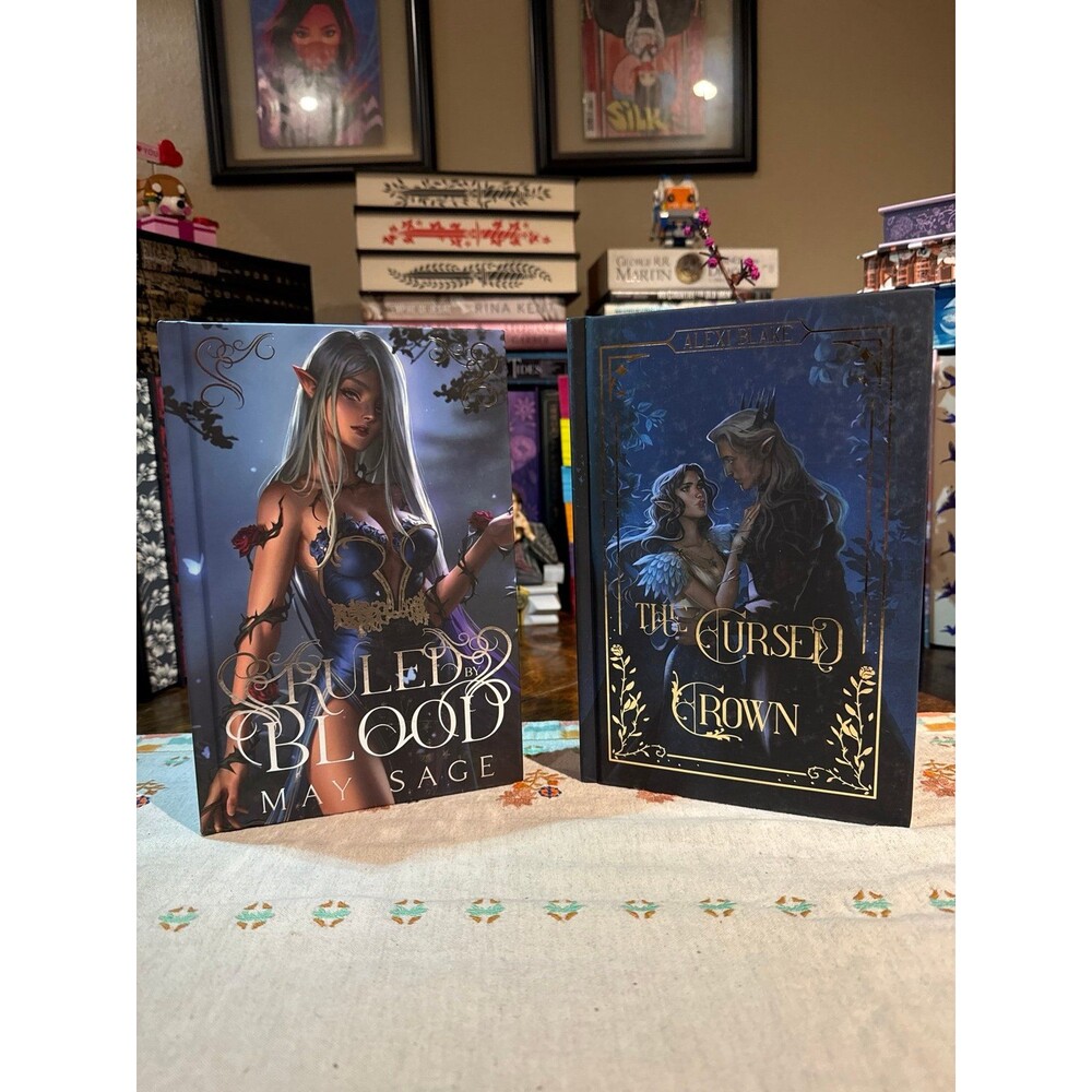 Ruled By Blood & The Cursed Crown May Sage/Alexi Blake Arcane Society Editions